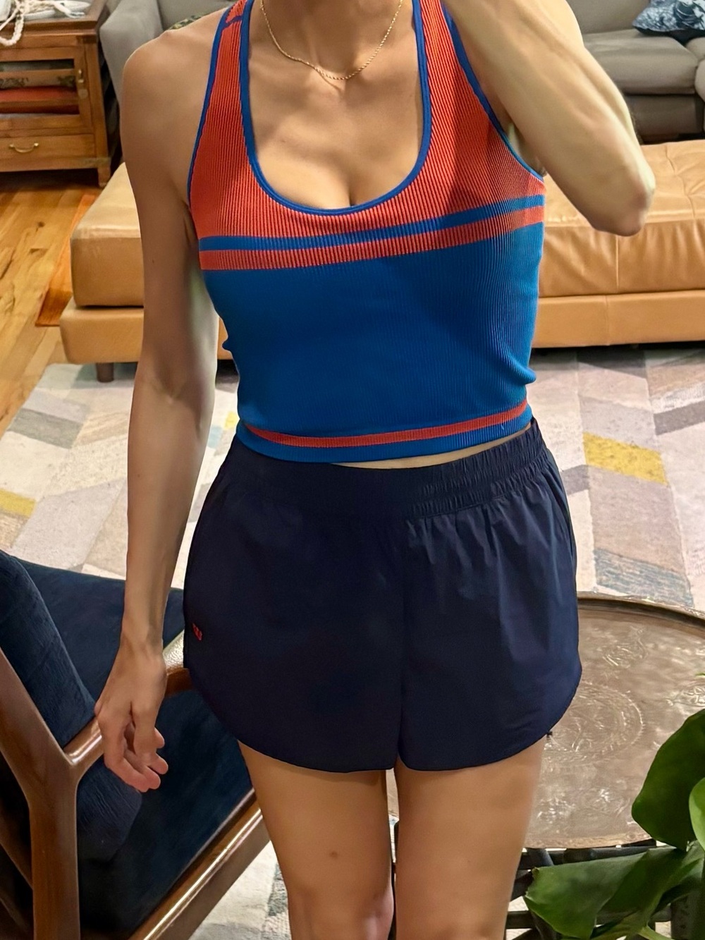 Wilson Navy Retro Hollywood Shorts Size M